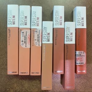 NEW Maybelline SuperStay Matte Ink-60,55,65,70,135